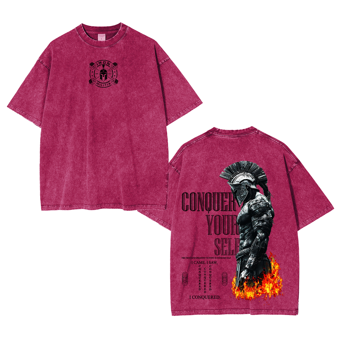 Conquer yourself Oversized T-shirt/Crewneck/Hoodie