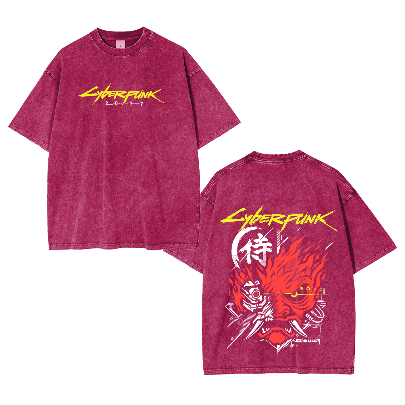 SAMURAI Cyberpunk Oversized T-shirt/Crewneck/Hoodie