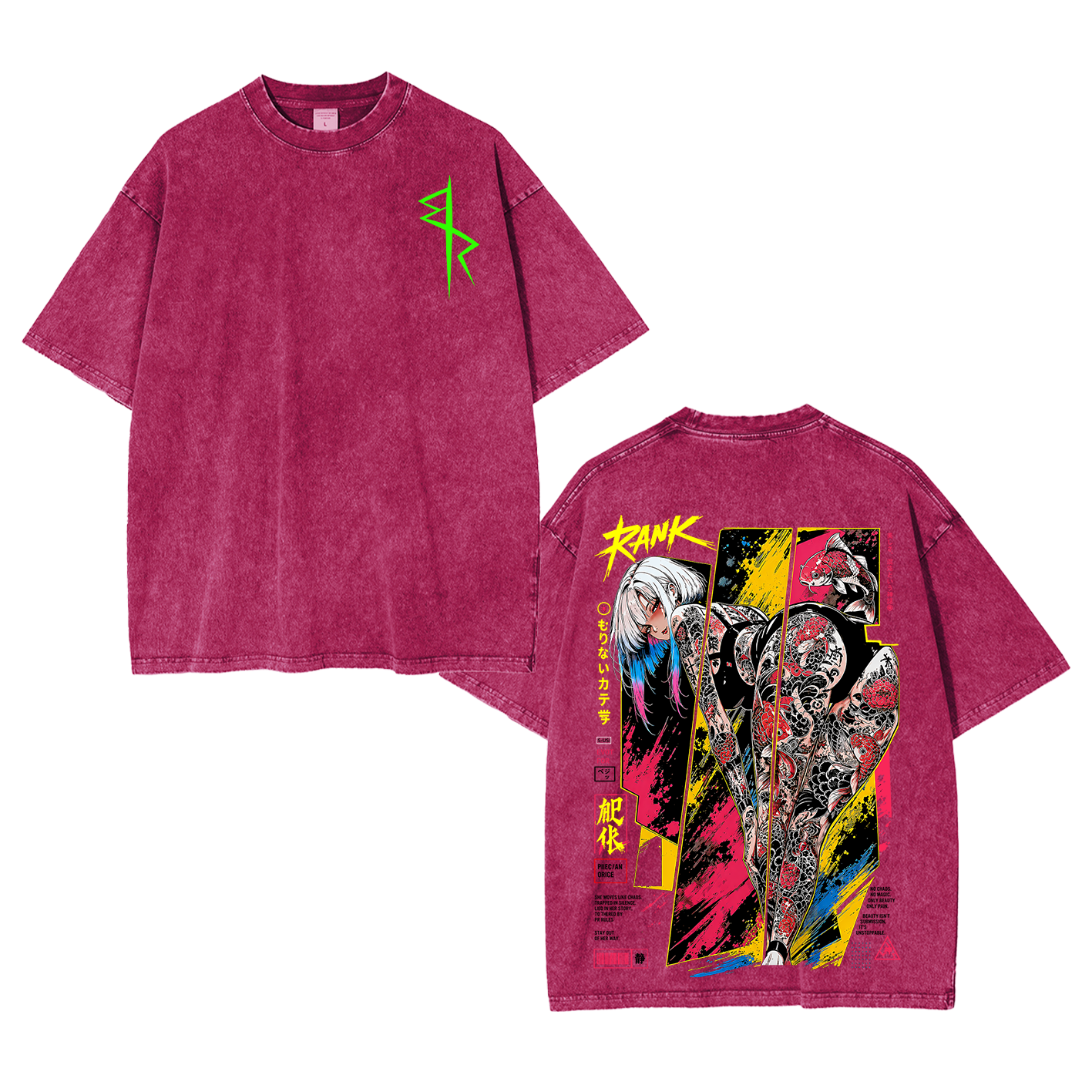 Lucy Cyberpunk Oversized T-shirt/Crewneck/Hoodie