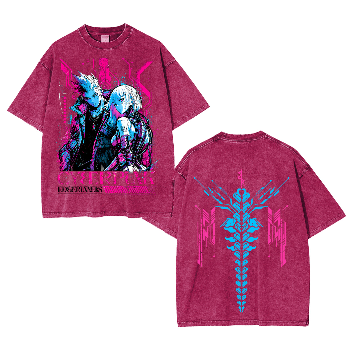 Lucy Cyberpunk Edgerunners  Oversized T-shirt/Crewneck/Hoodie