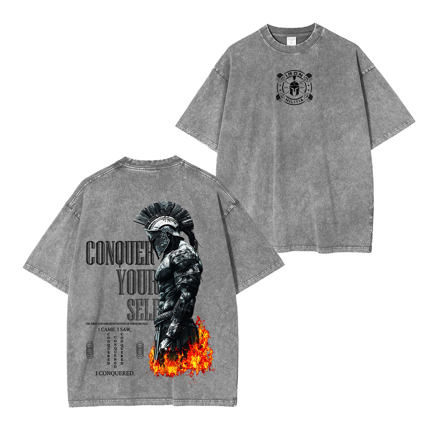 Conquer yourself Oversized T-shirt/Crewneck/Hoodie