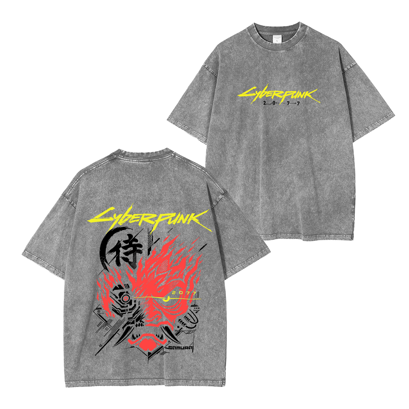 SAMURAI Cyberpunk Oversized T-shirt/Crewneck/Hoodie