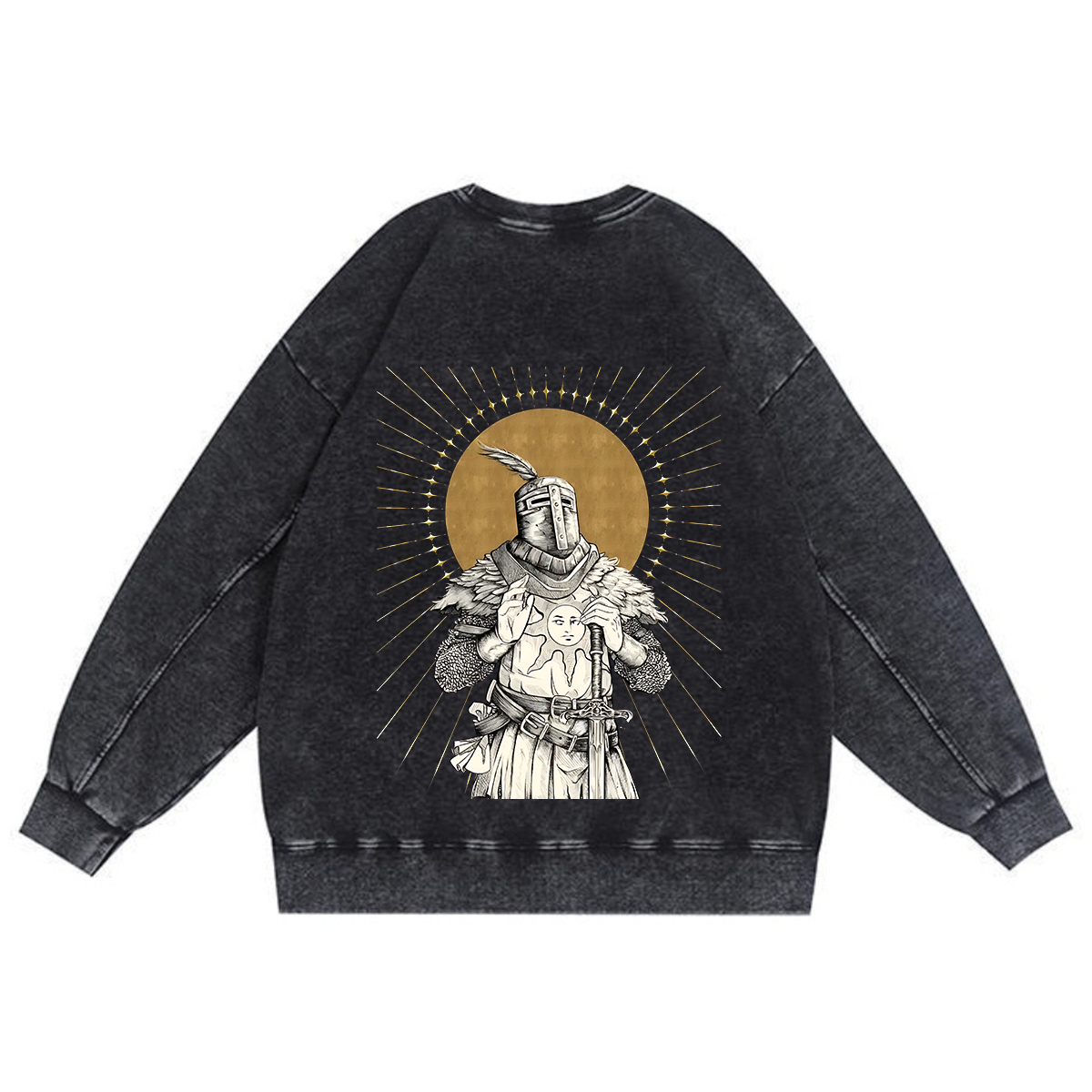 Praise The Sun Unisex Washed Sweatshirts