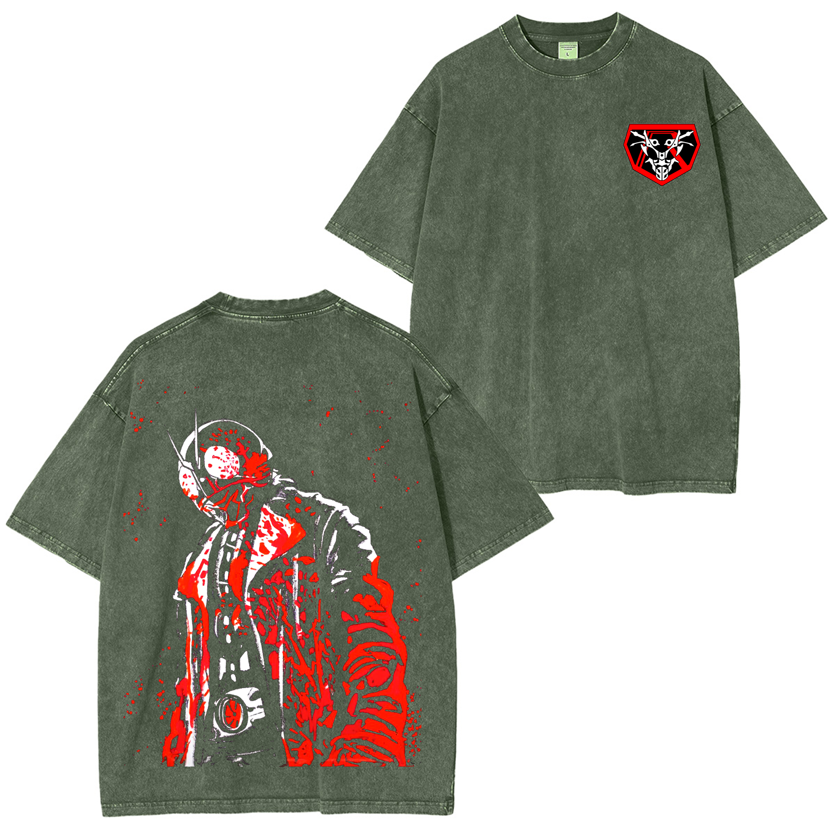 Kamen Rider Zero One Washed T-shirt/Crewneck/Hoodie