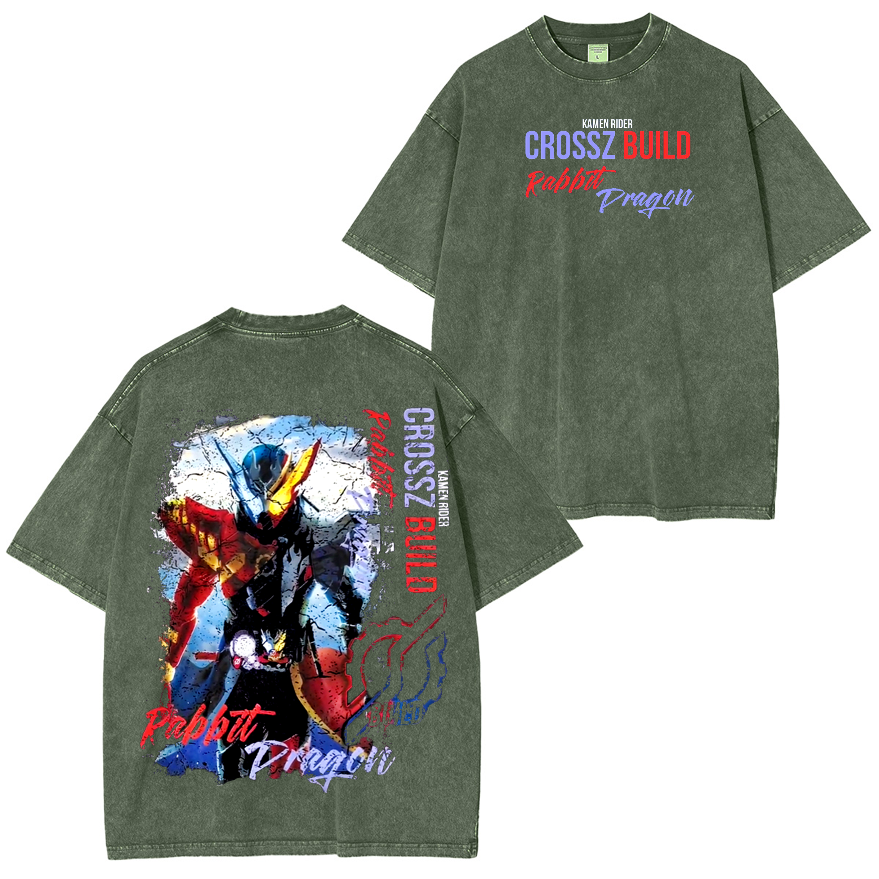 Kamen Rider Washed T-shirt/Crewneck/Hoodie