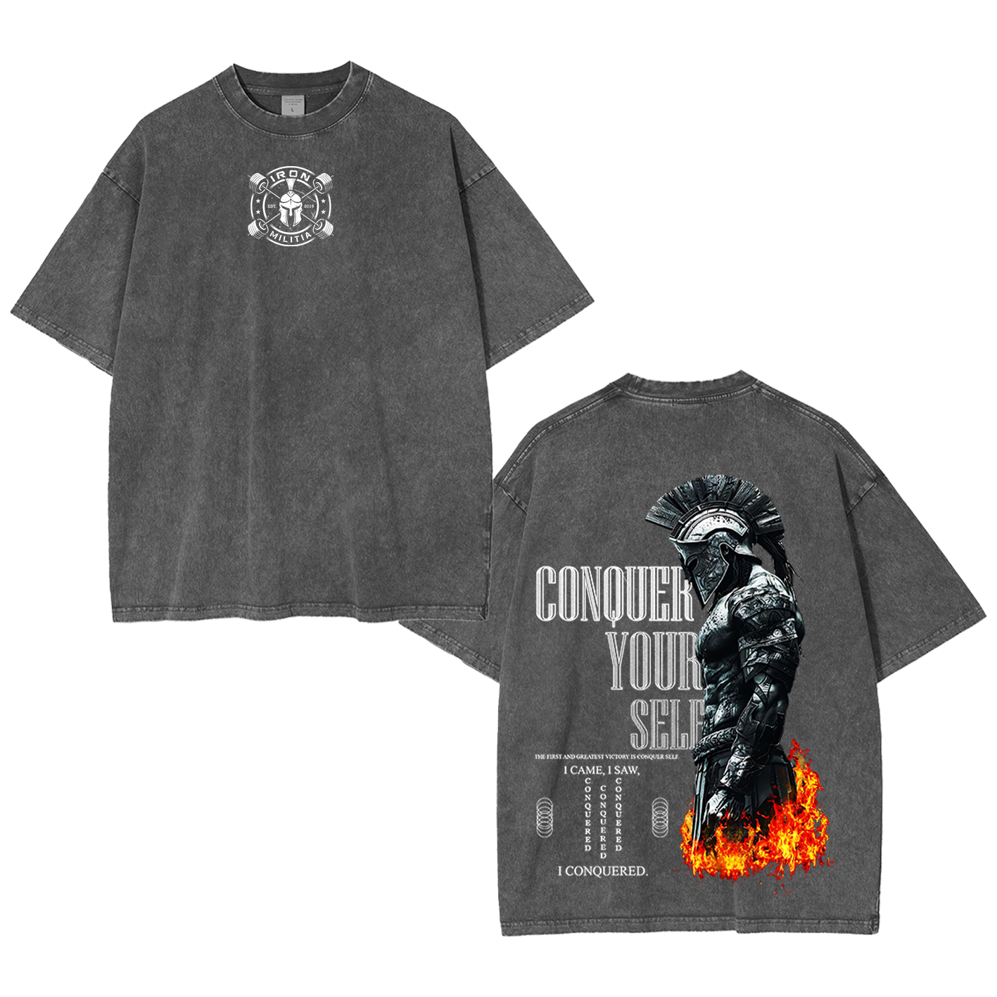 Conquer yourself Oversized T-shirt/Crewneck/Hoodie