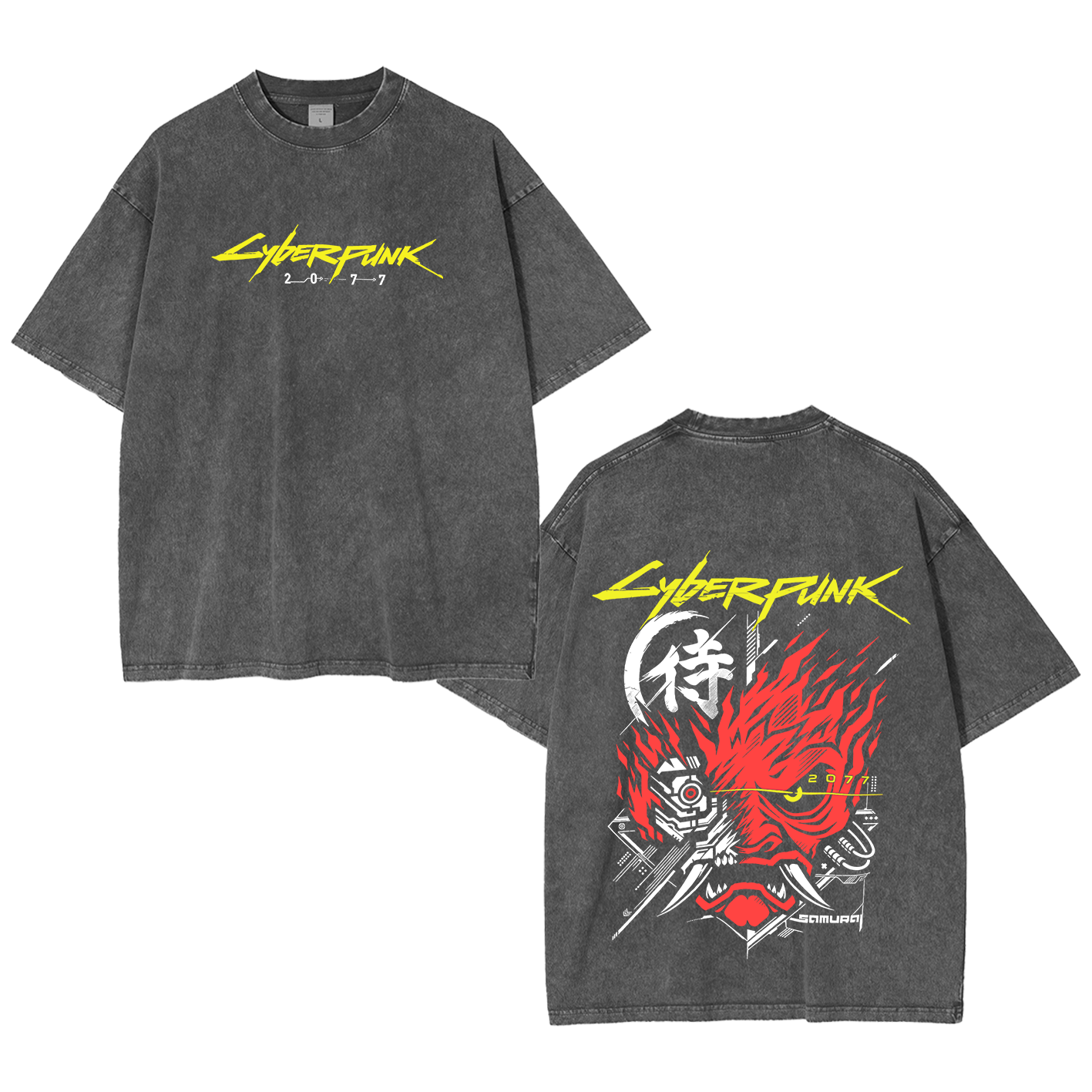 SAMURAI Cyberpunk Oversized T-shirt/Crewneck/Hoodie