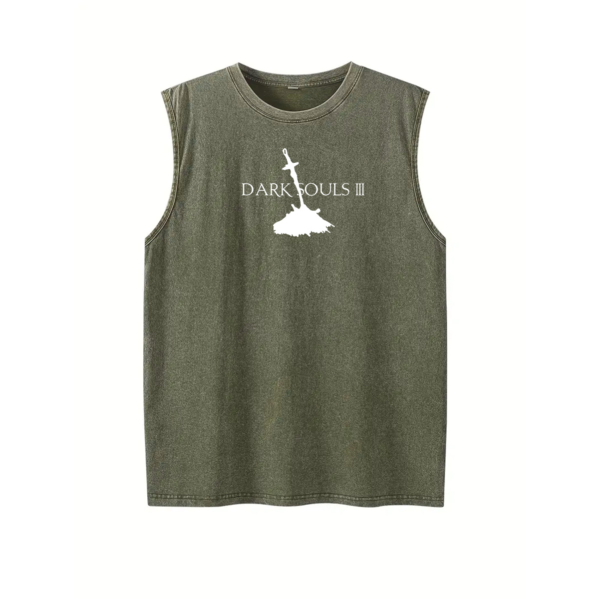 Dark Souls Unisex Washed Tank Top