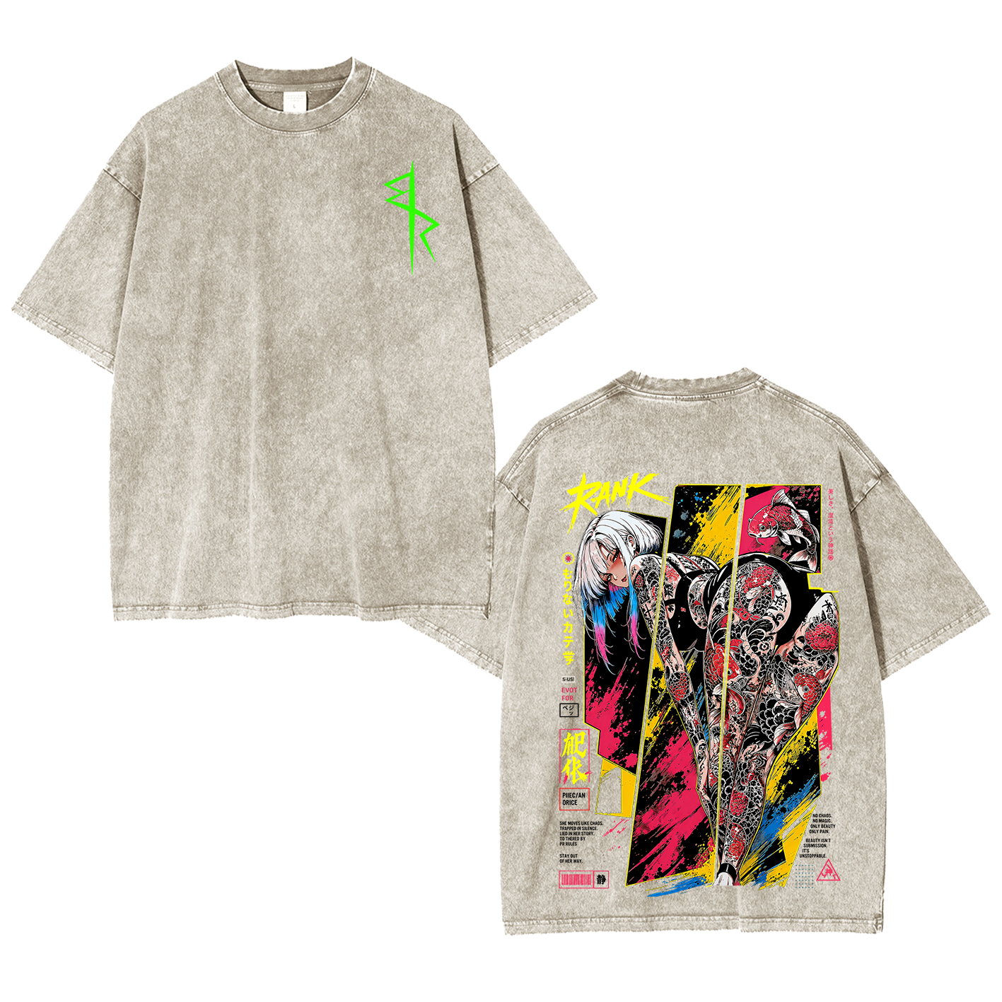 Lucy Cyberpunk Oversized T-shirt/Crewneck/Hoodie