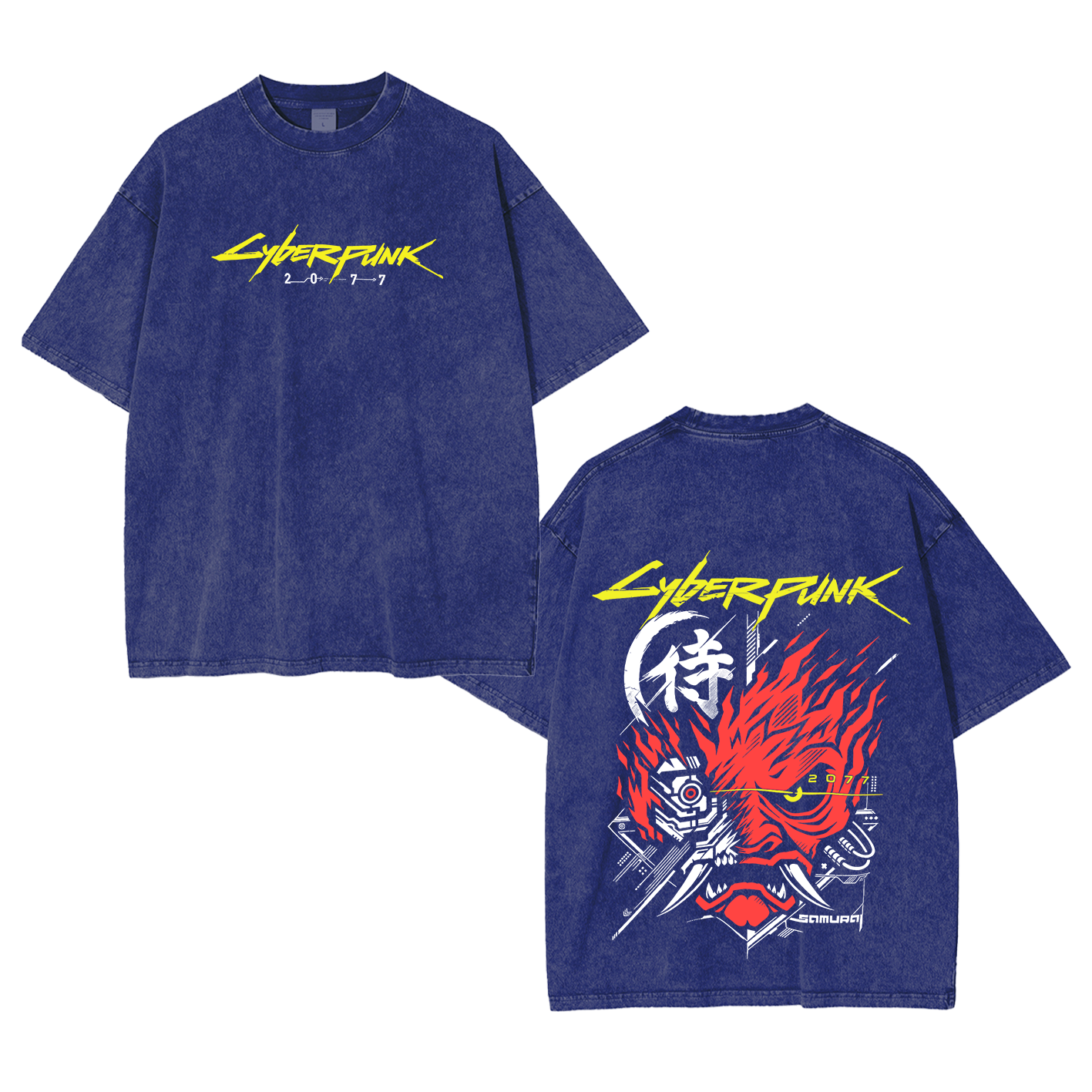 SAMURAI Cyberpunk Oversized T-shirt/Crewneck/Hoodie