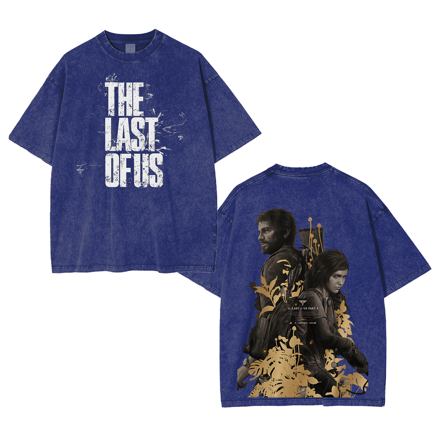 Vintage The Last of Us Unisex Washed T-Shirt