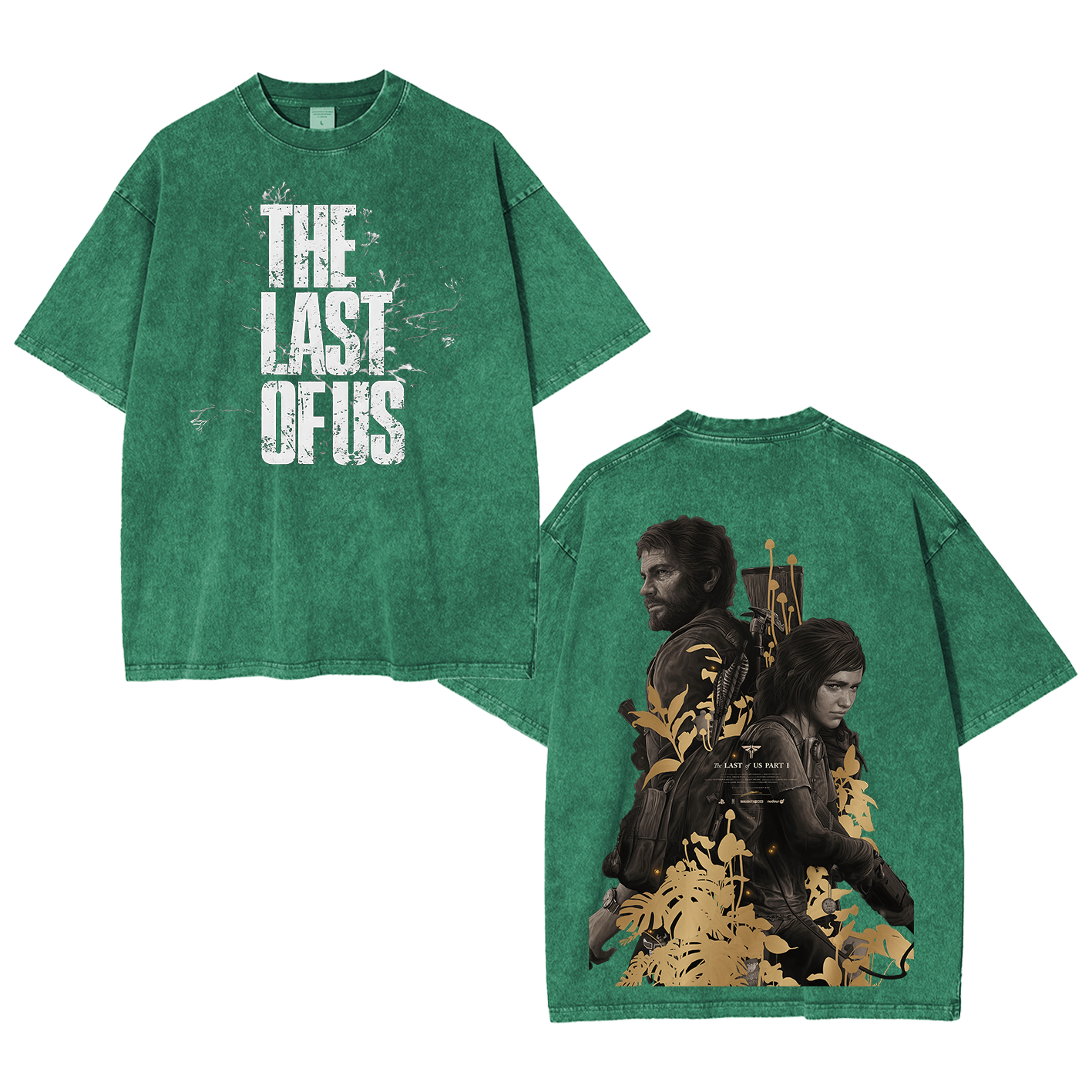 Vintage The Last of Us Unisex Washed T-Shirt