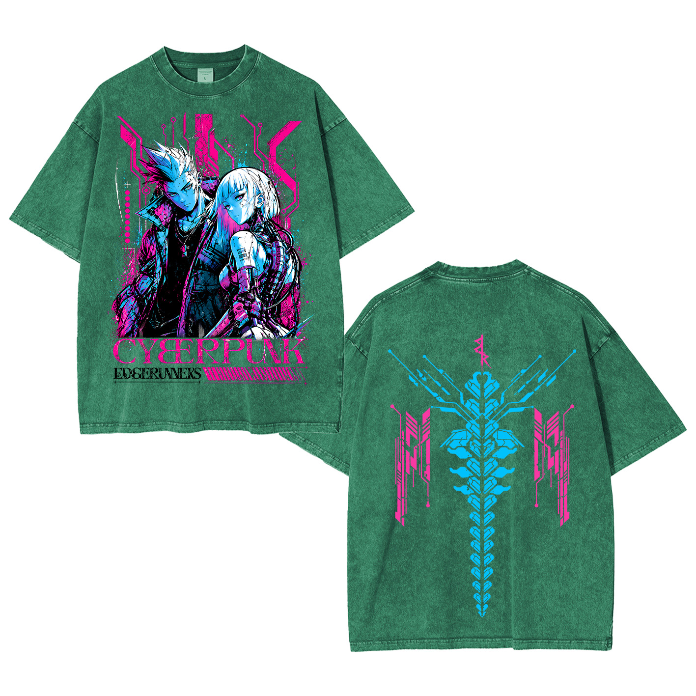 Lucy Cyberpunk Edgerunners  Oversized T-shirt/Crewneck/Hoodie