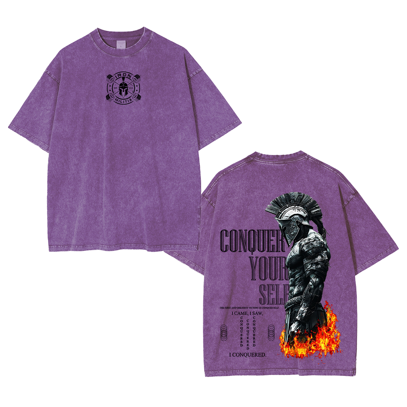 Conquer yourself Oversized T-shirt/Crewneck/Hoodie