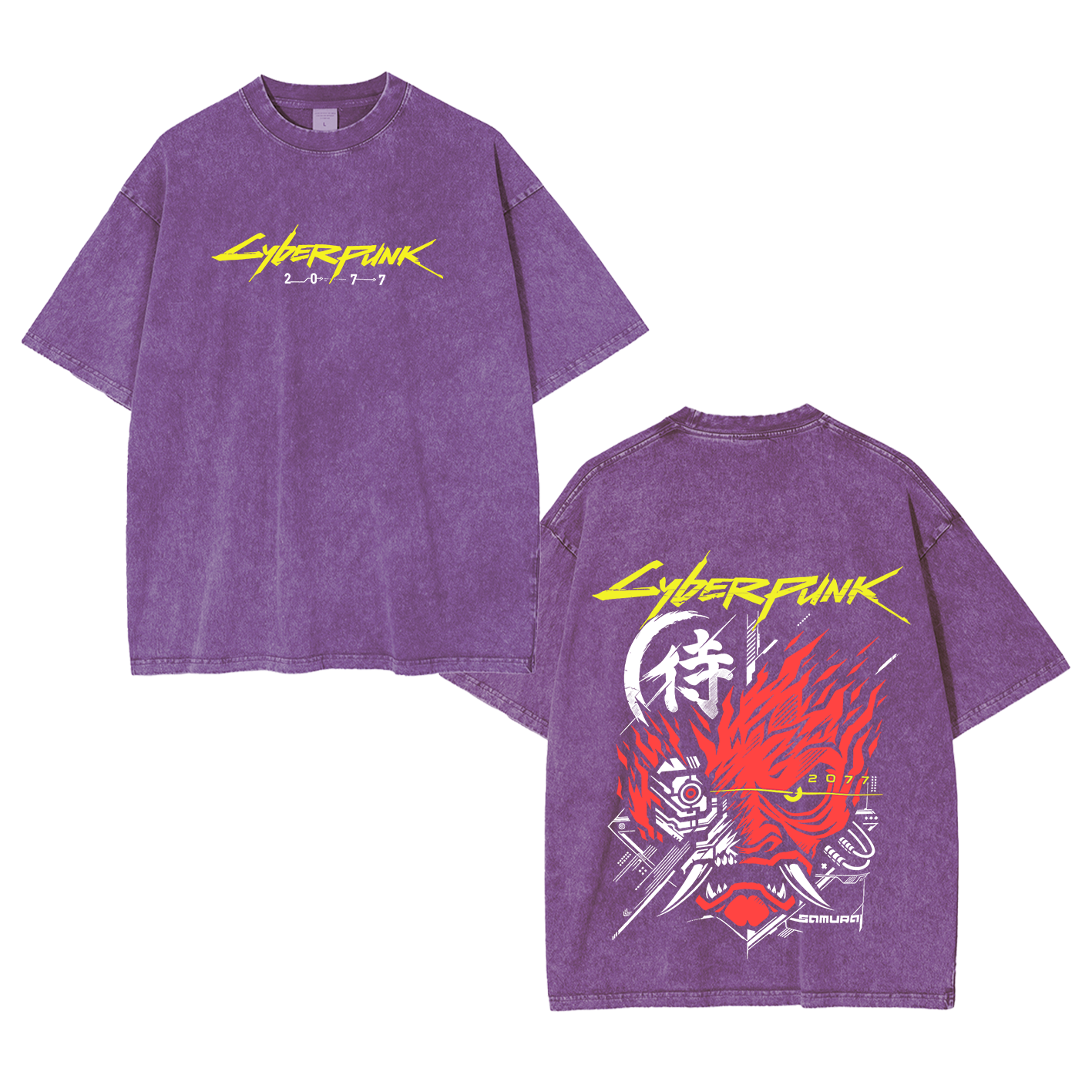 SAMURAI Cyberpunk Oversized T-shirt/Crewneck/Hoodie