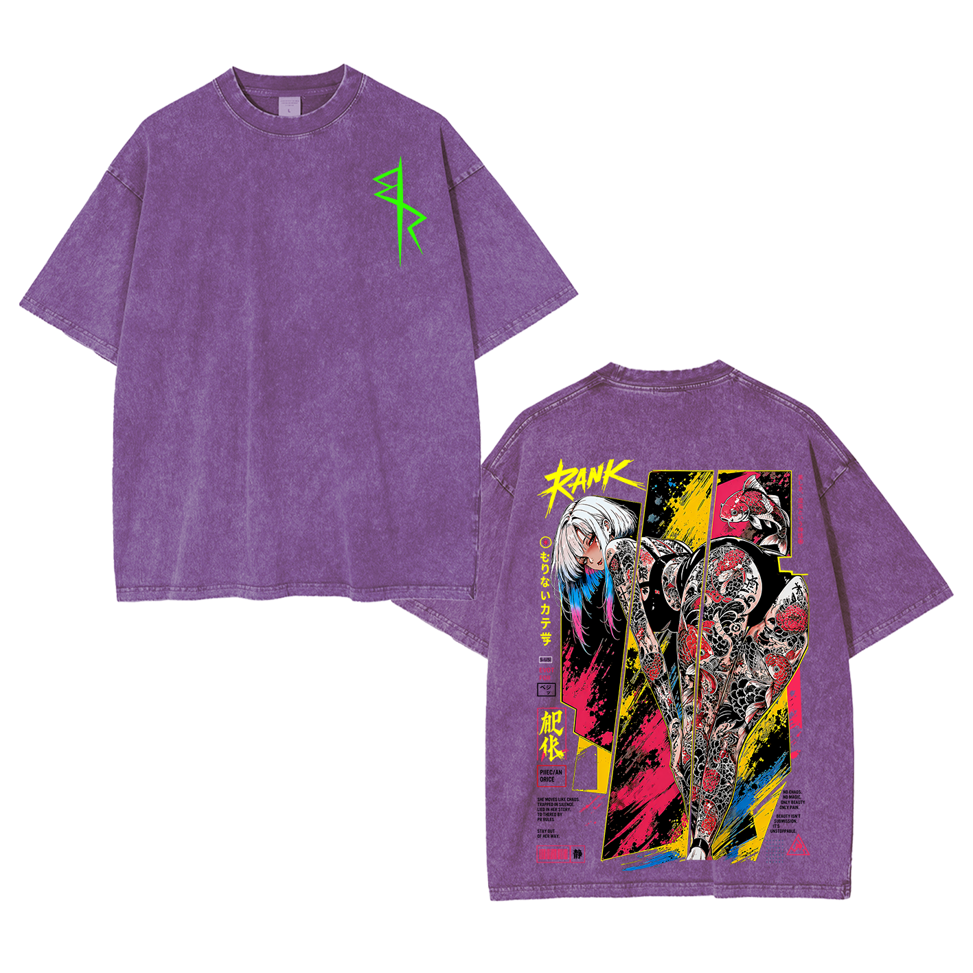 Lucy Cyberpunk Oversized T-shirt/Crewneck/Hoodie