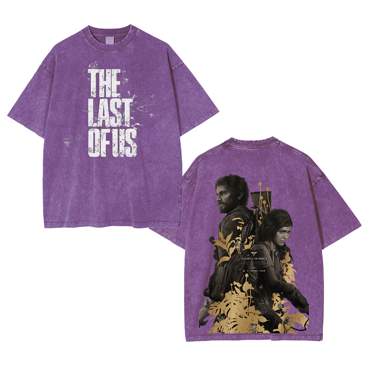Vintage The Last of Us Unisex Washed T-Shirt