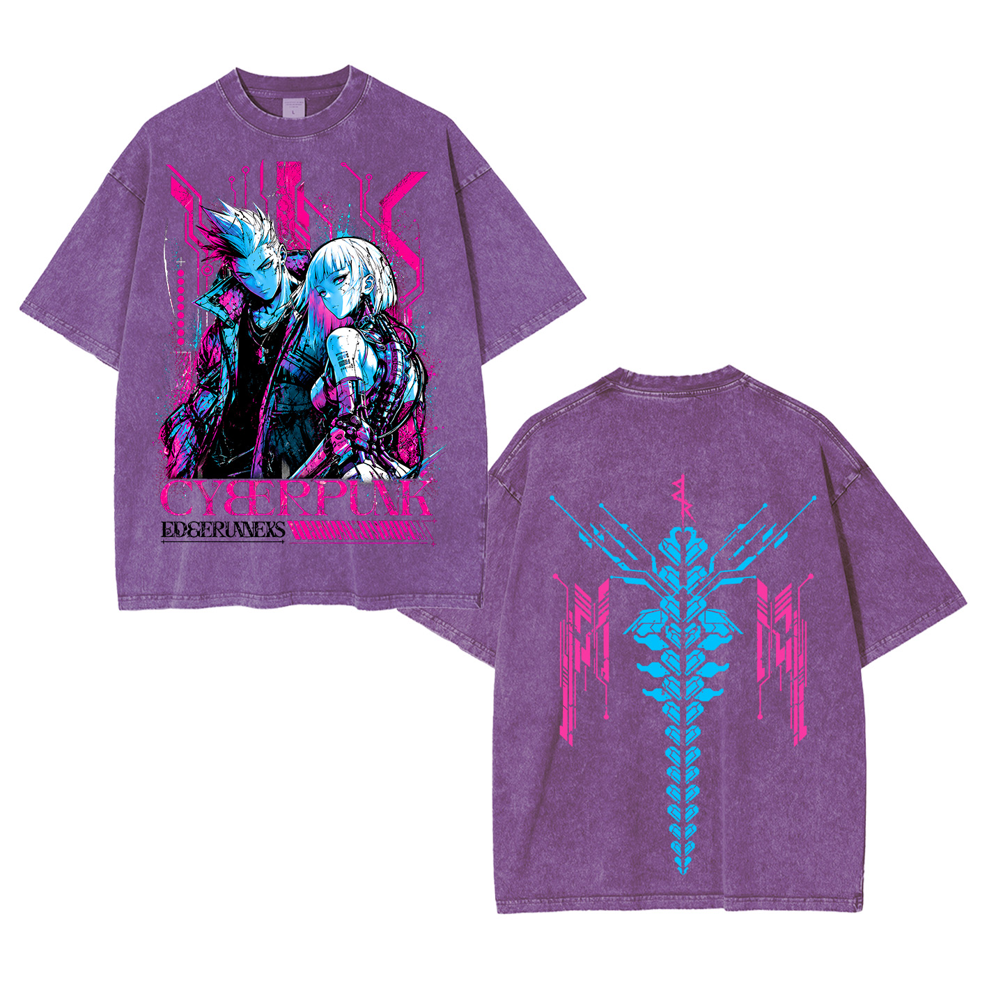 Lucy Cyberpunk Edgerunners  Oversized T-shirt/Crewneck/Hoodie
