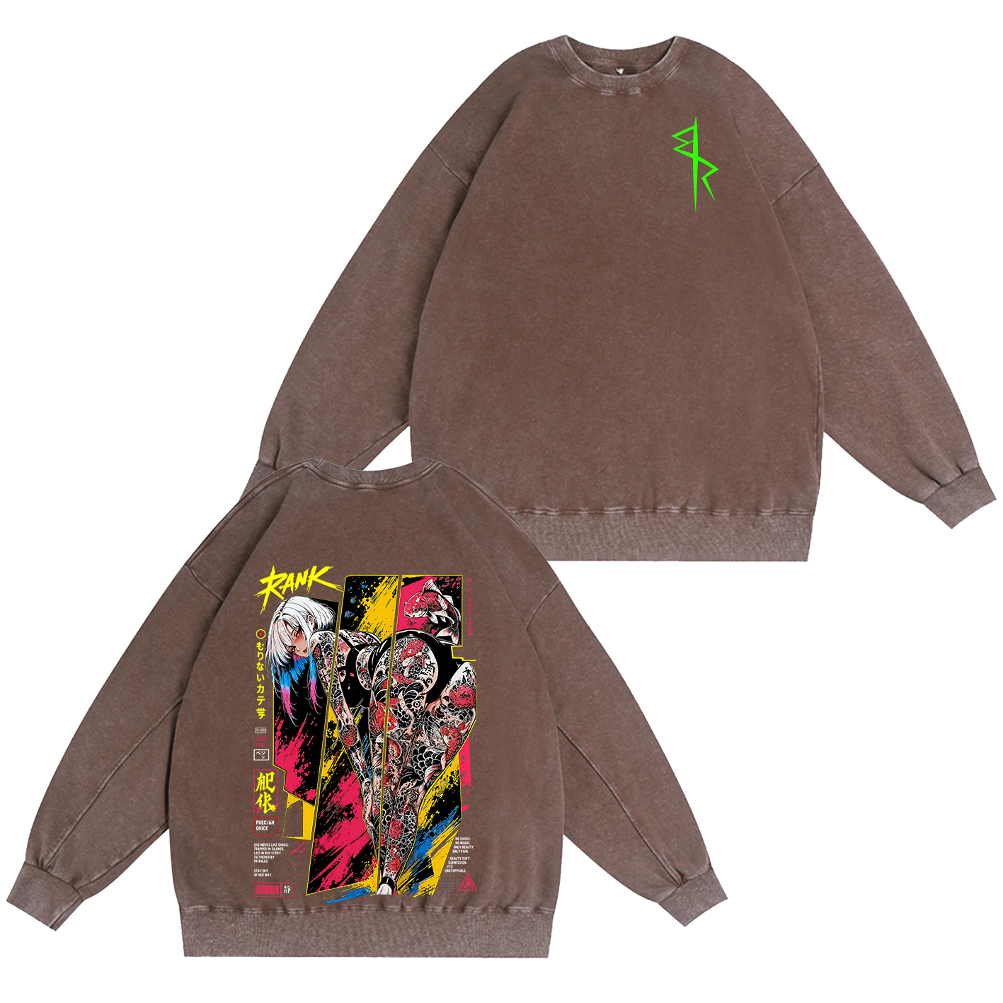 Lucy Cyberpunk Oversized T-shirt/Crewneck/Hoodie