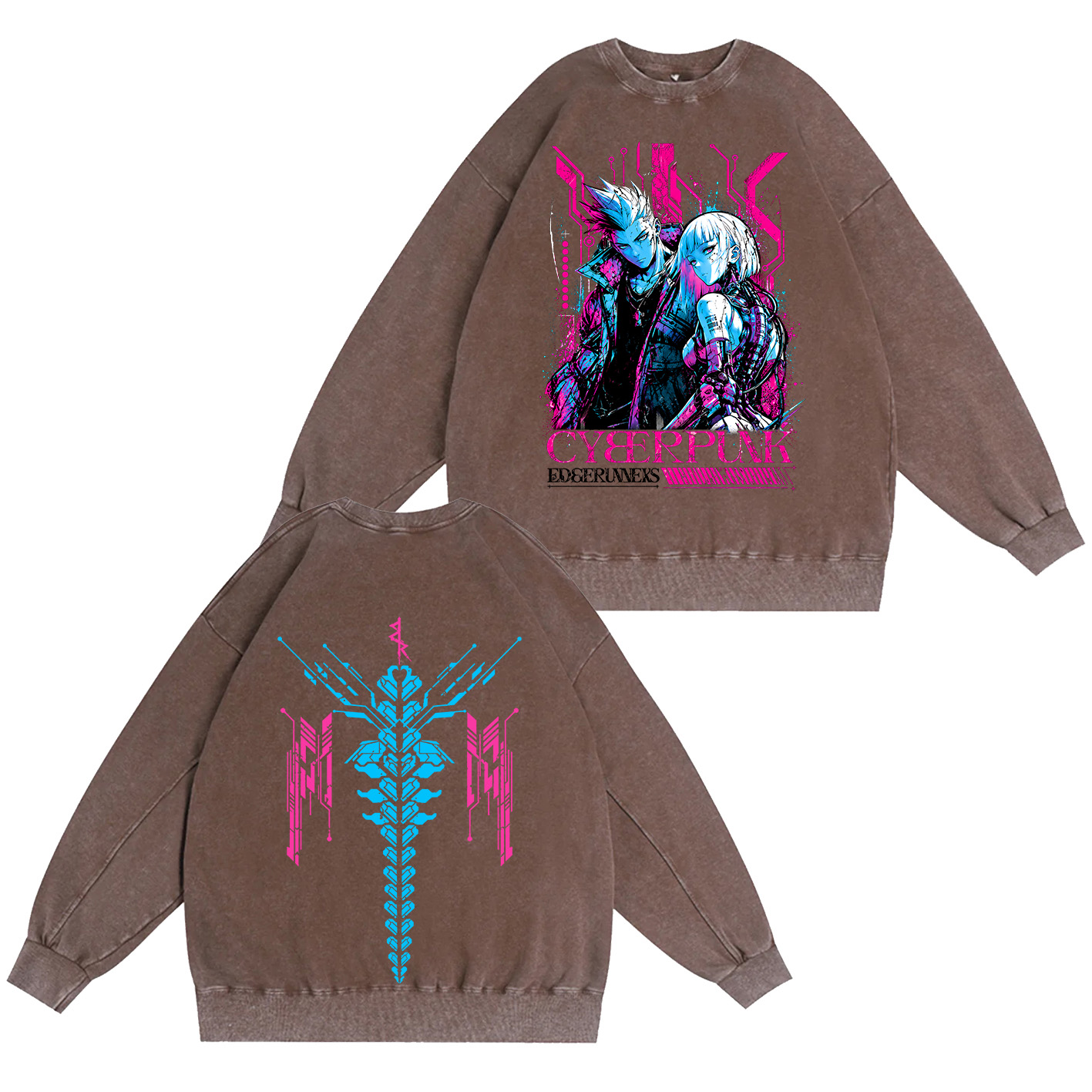 Lucy Cyberpunk Edgerunners  Oversized T-shirt/Crewneck/Hoodie