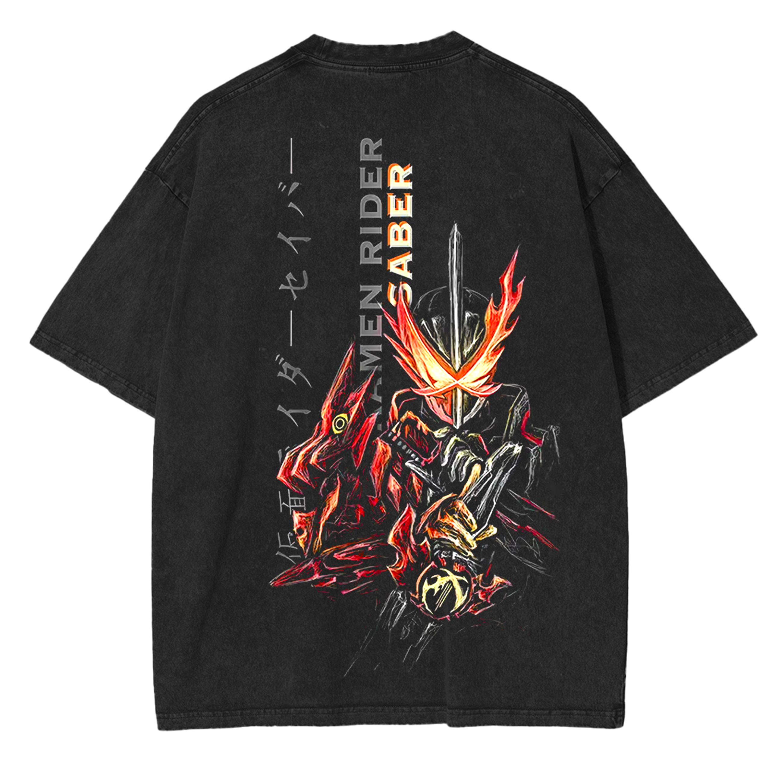 Kamen Rider Saber Washed T-shirt/Crewneck/Hoodie