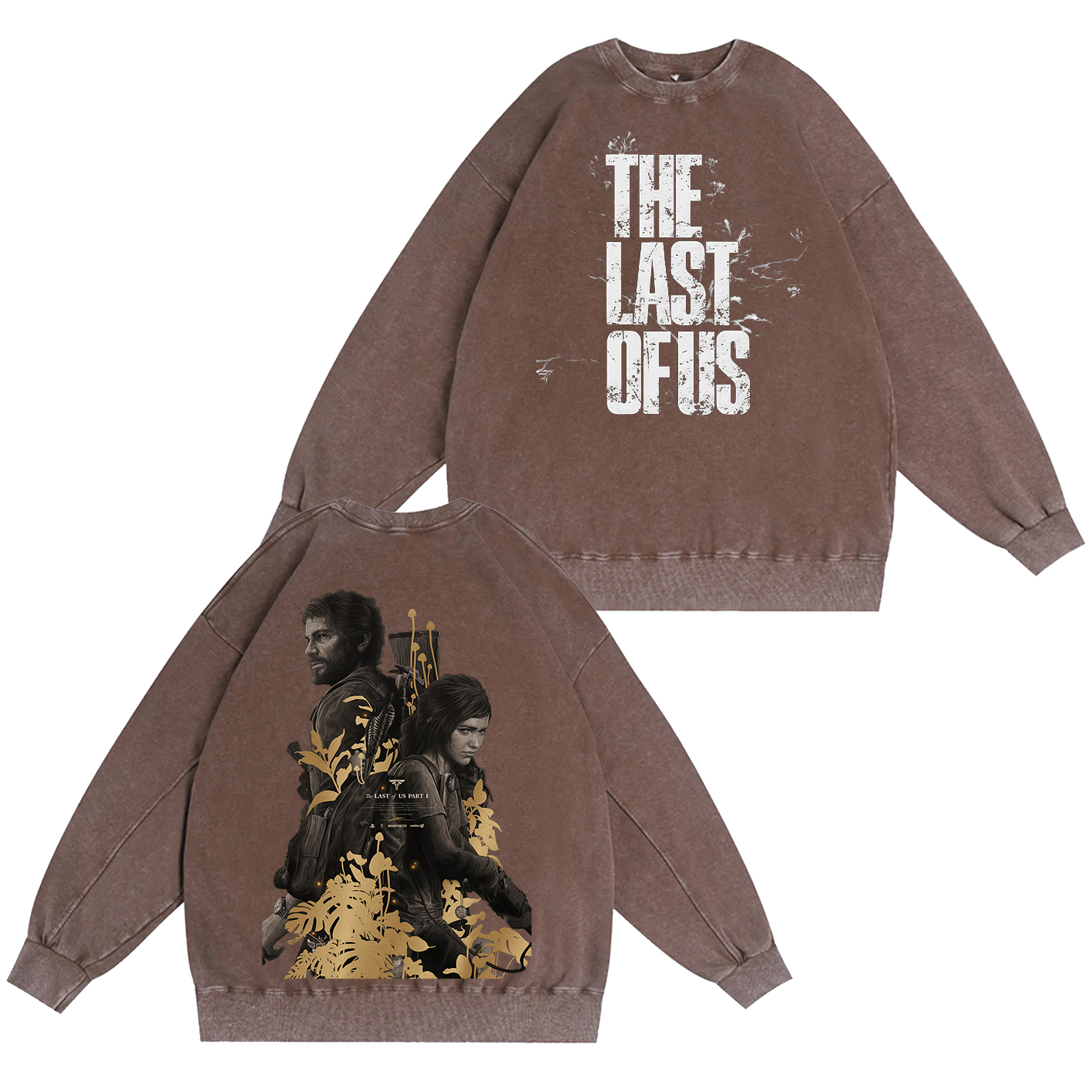 Vintage The Last of Us Unisex Washed T-Shirt