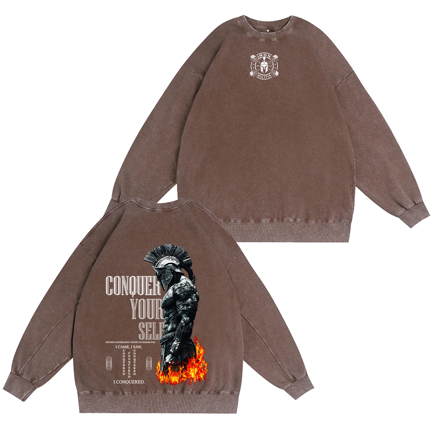 Conquer yourself Oversized T-shirt/Crewneck/Hoodie