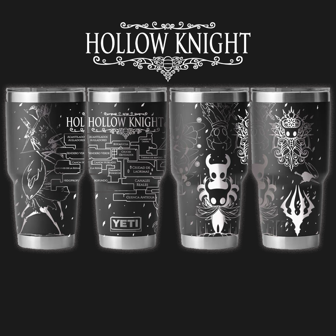 Hollow Knight Themed engraved Stanley Tumbler Cup