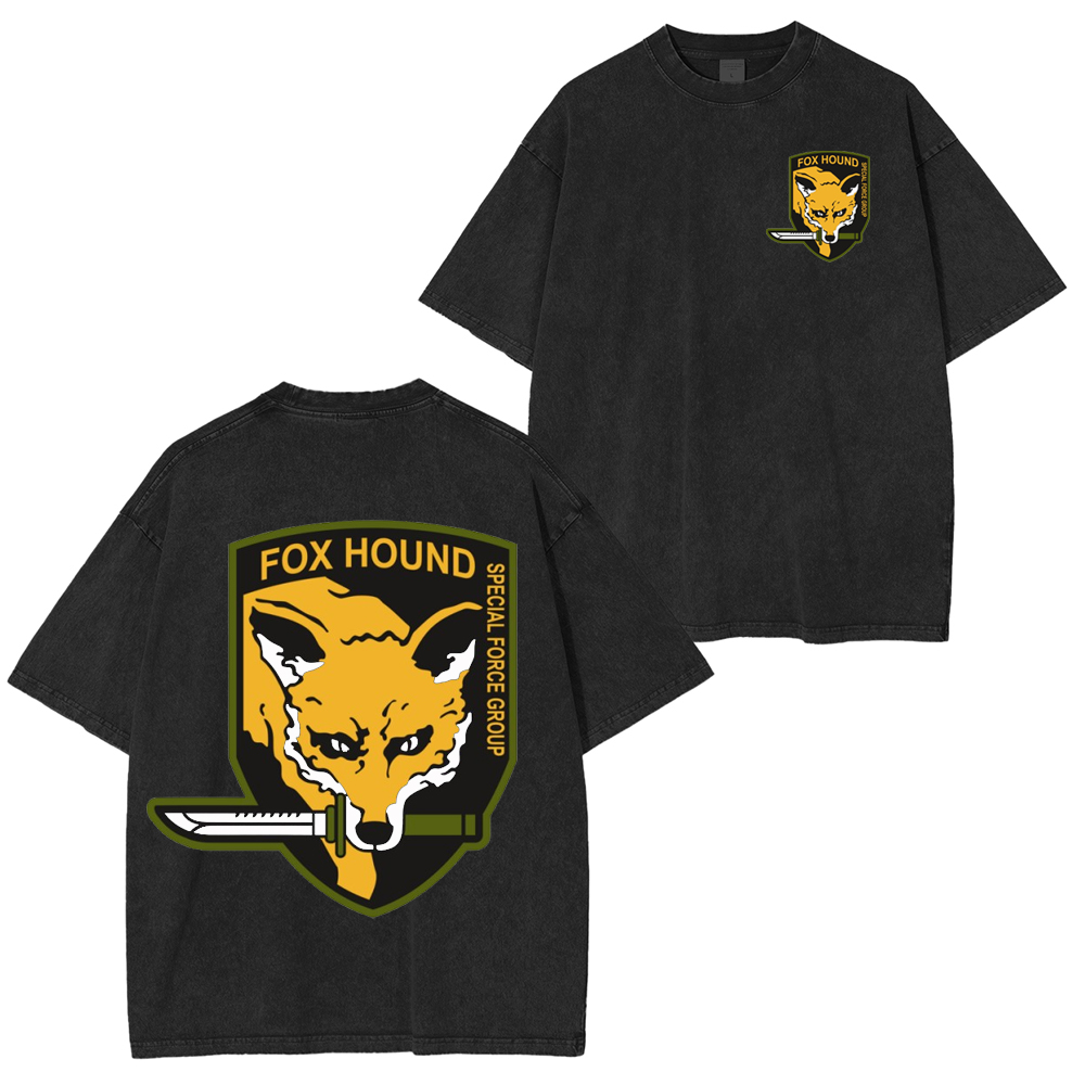 Metal Gear Solid Unisex Washed T-Shirt