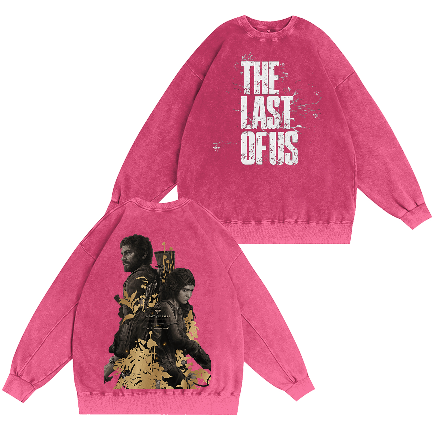 Vintage The Last of Us Unisex Washed T-Shirt