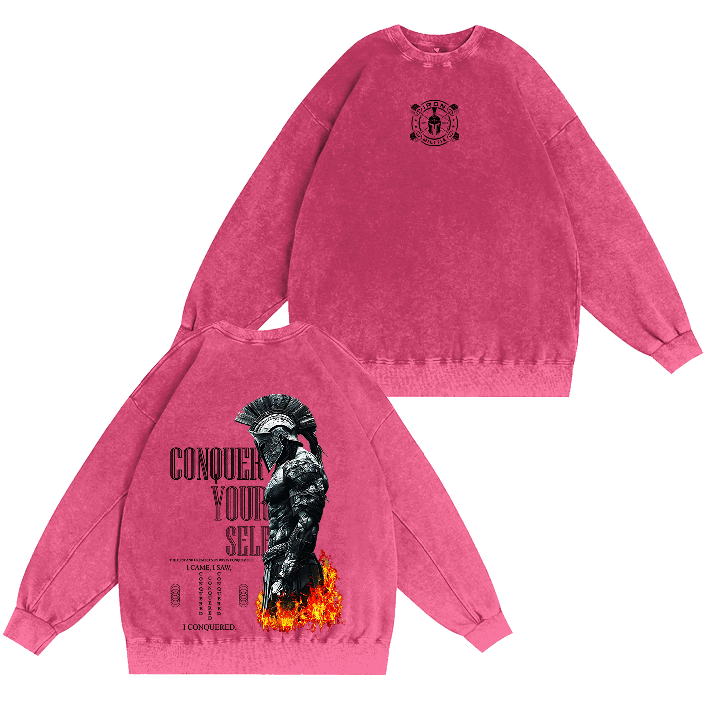 Conquer yourself Oversized T-shirt/Crewneck/Hoodie