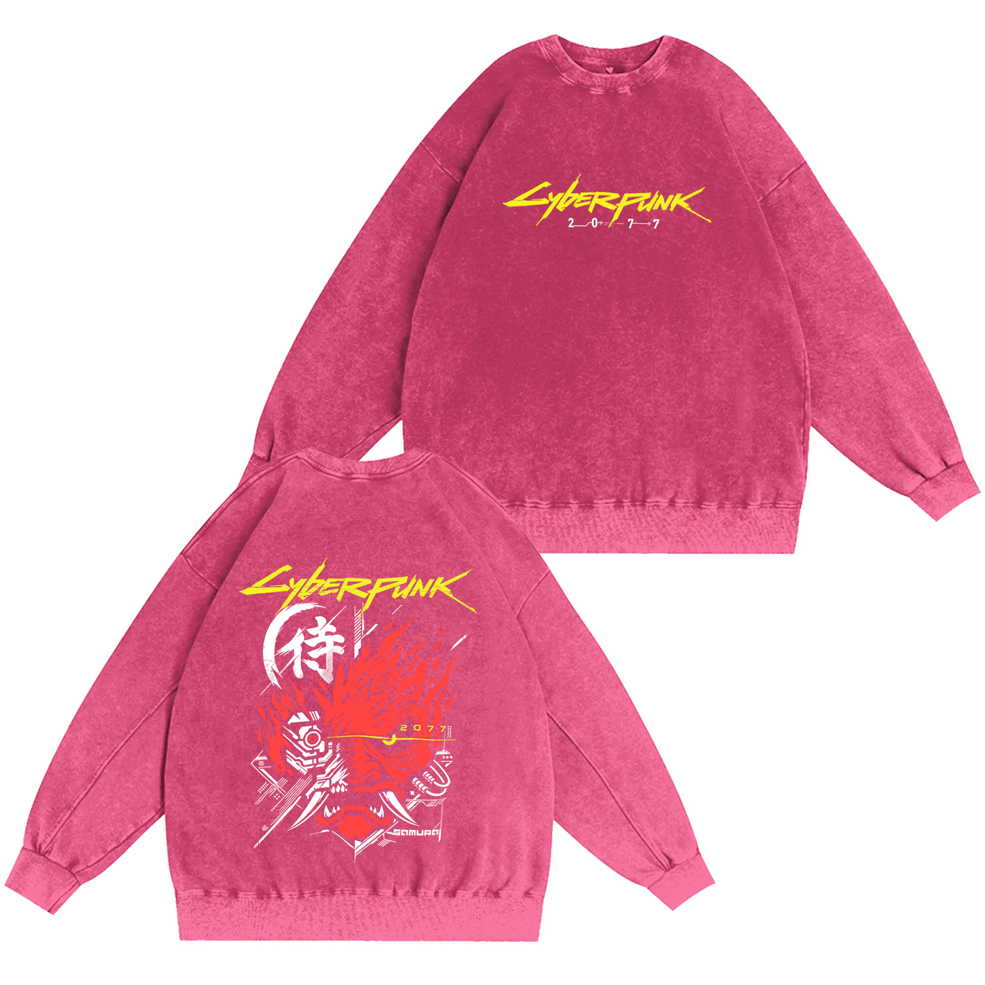 SAMURAI Cyberpunk Oversized T-shirt/Crewneck/Hoodie