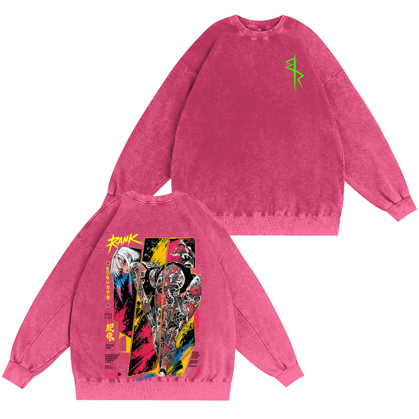 Lucy Cyberpunk Oversized T-shirt/Crewneck/Hoodie