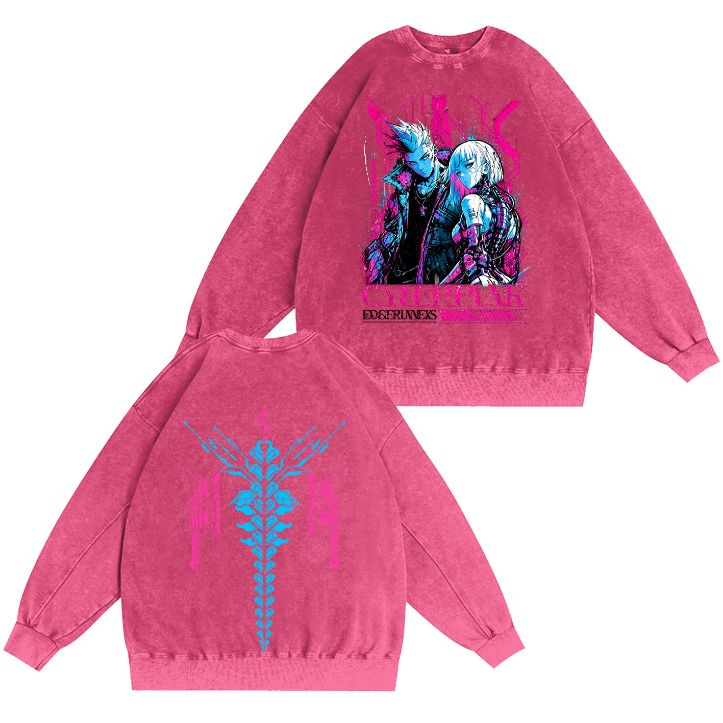 Lucy Cyberpunk Edgerunners  Oversized T-shirt/Crewneck/Hoodie