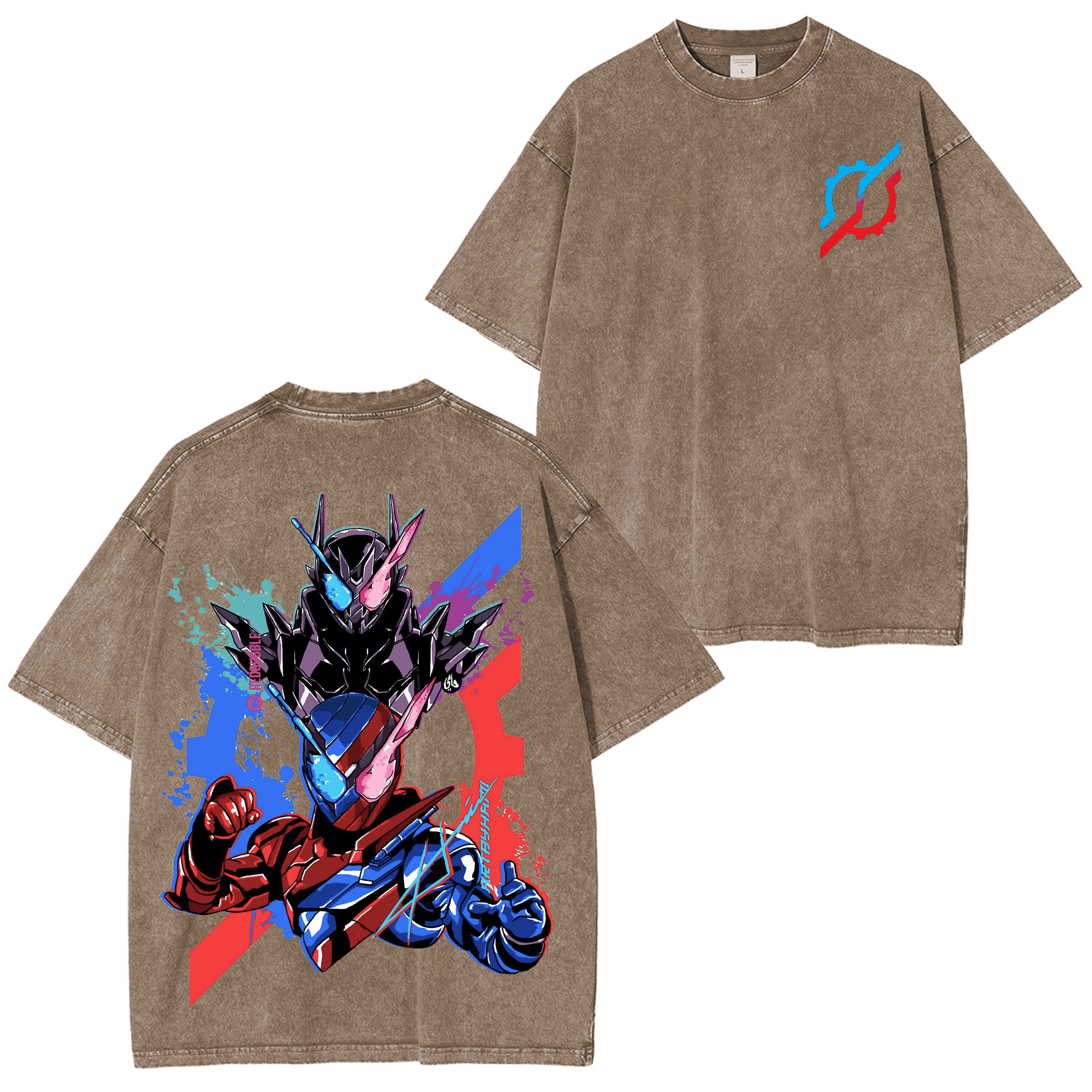 Kamen Rider Washed T-shirt/Crewneck/Hoodie