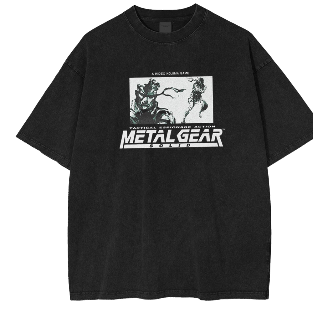 Metal Gear Solid Unisex Washed T-Shirt