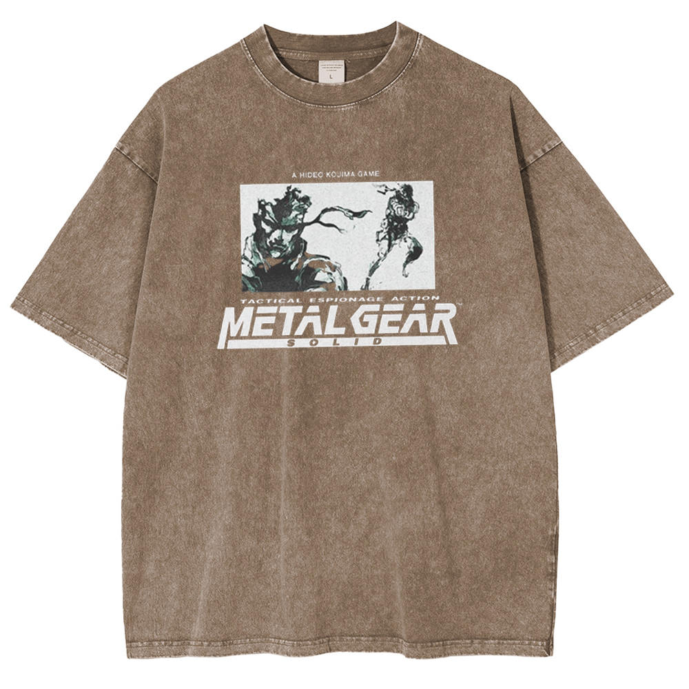 Metal Gear Solid Unisex Washed T-Shirt