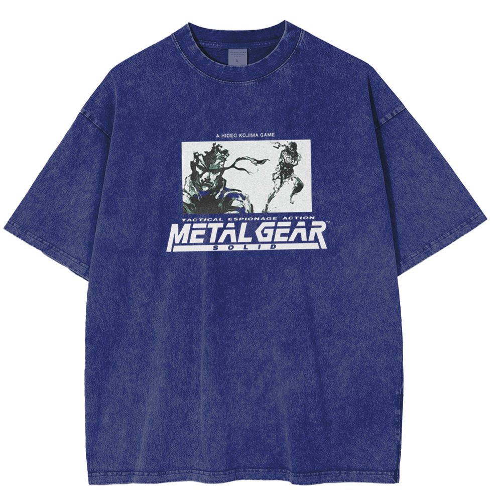 Metal Gear Solid Unisex Washed T-Shirt