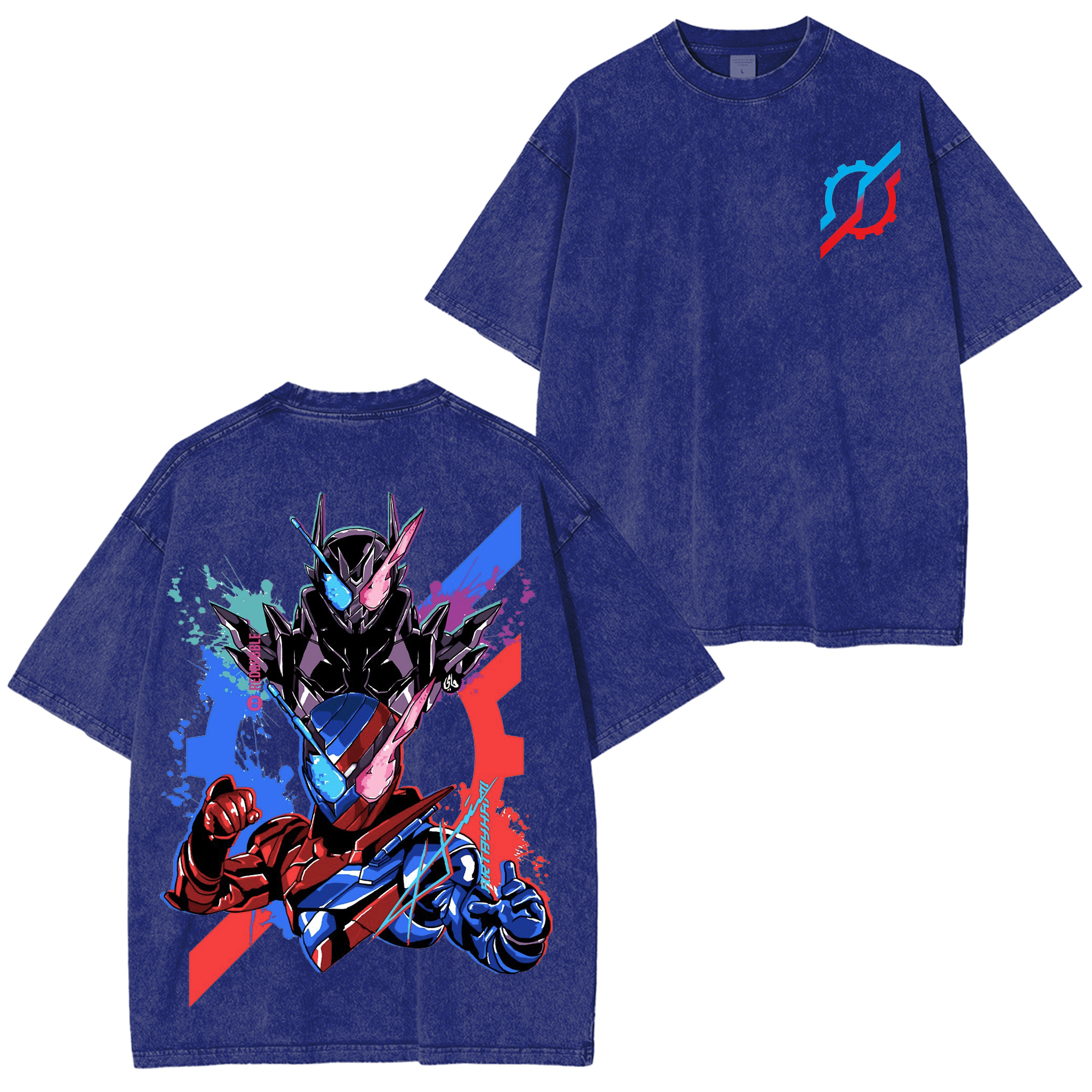 Kamen Rider Washed T-shirt/Crewneck/Hoodie