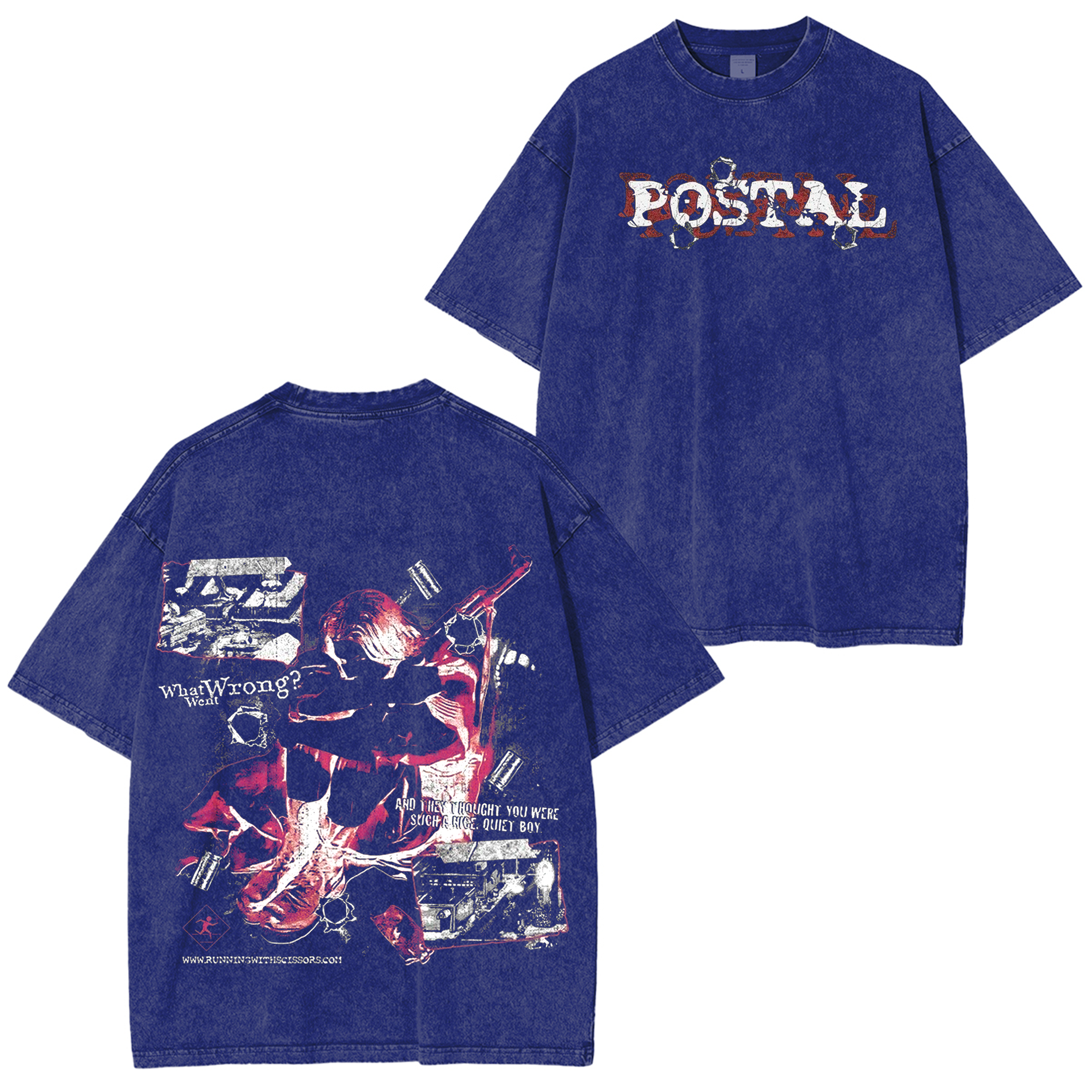POSTAL 1997 boot Washed T-shirt/Crewneck/Hoodie