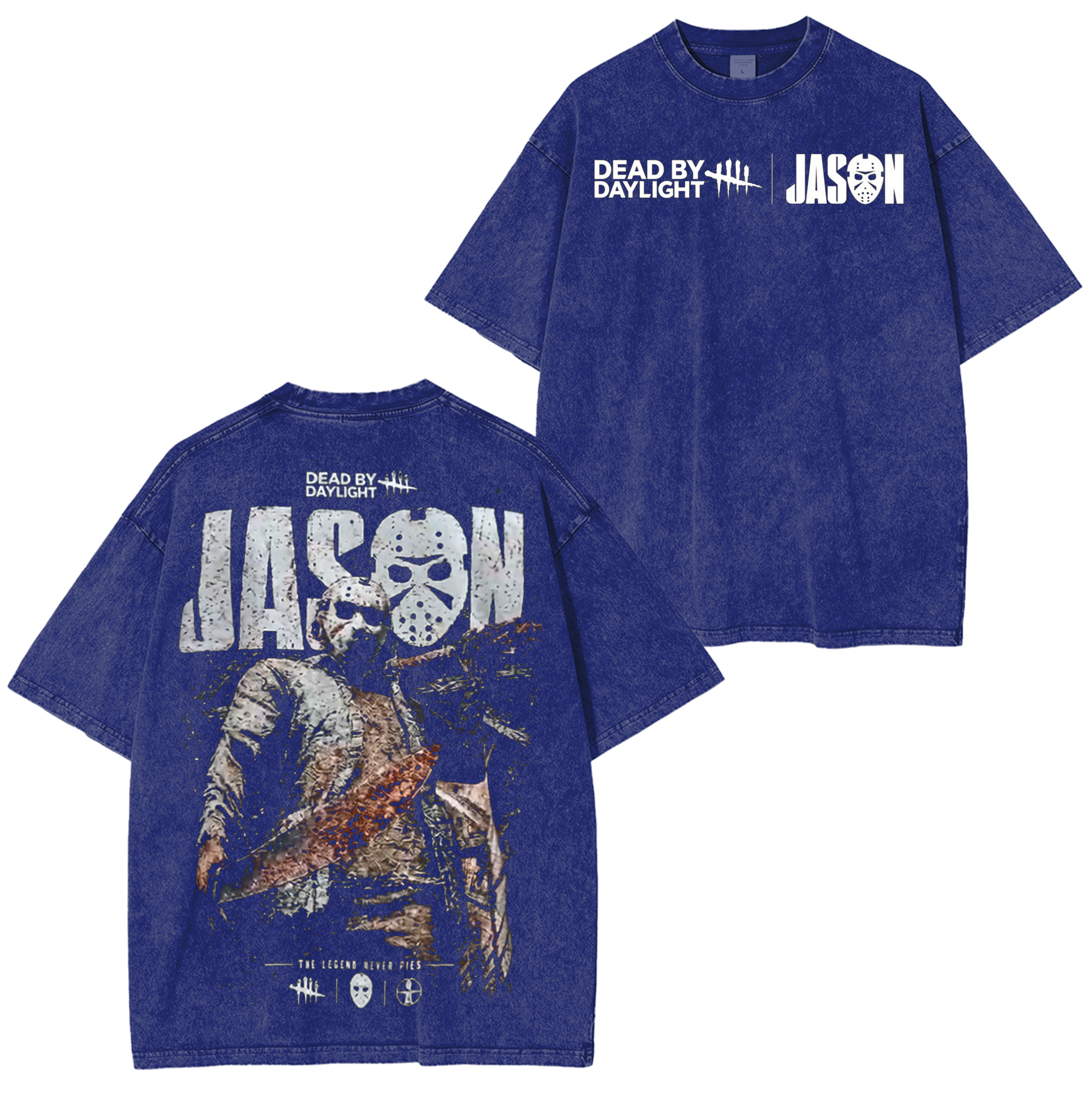 Friday The 13th Jason DLC x Dead by Daylight Washed T-shirt/Crewneck/Hoodie
