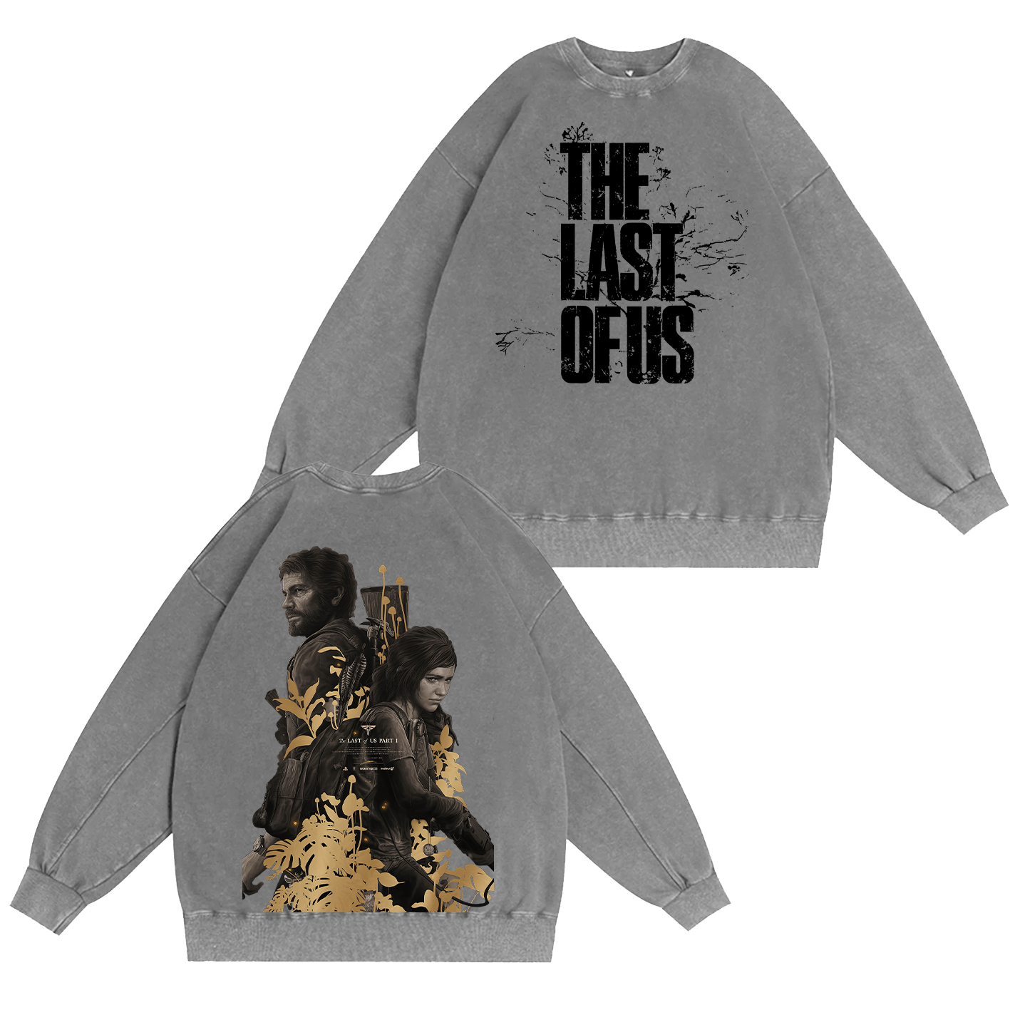 Vintage The Last of Us Unisex Washed T-Shirt