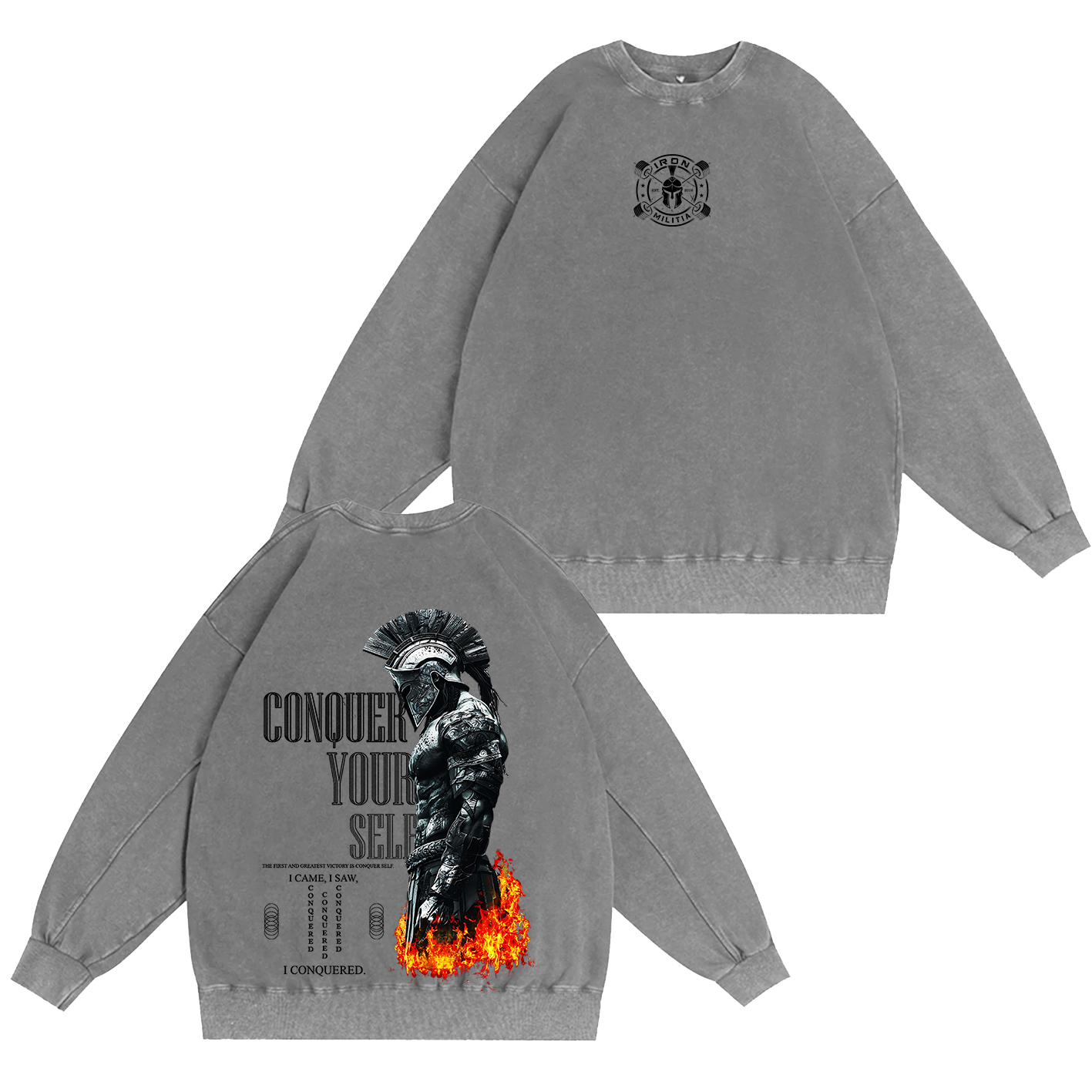 Conquer yourself Oversized T-shirt/Crewneck/Hoodie