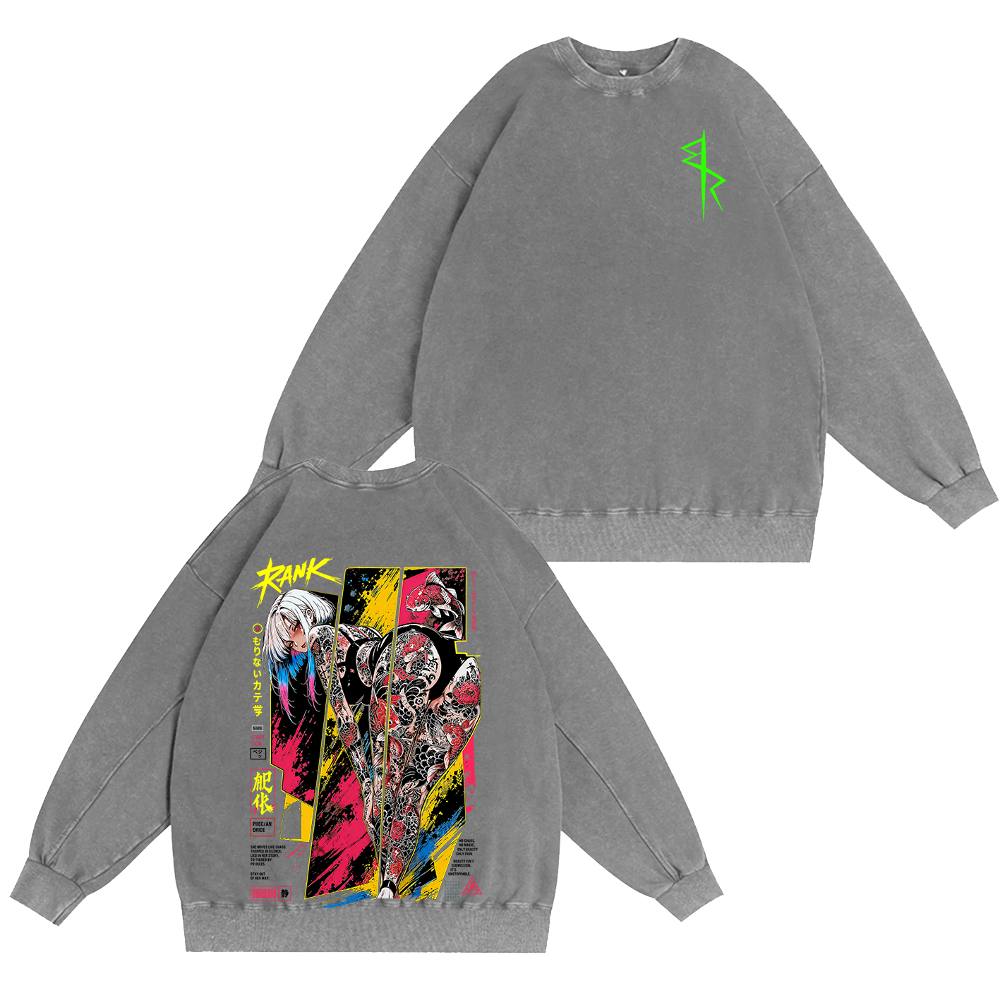 Lucy Cyberpunk Oversized T-shirt/Crewneck/Hoodie