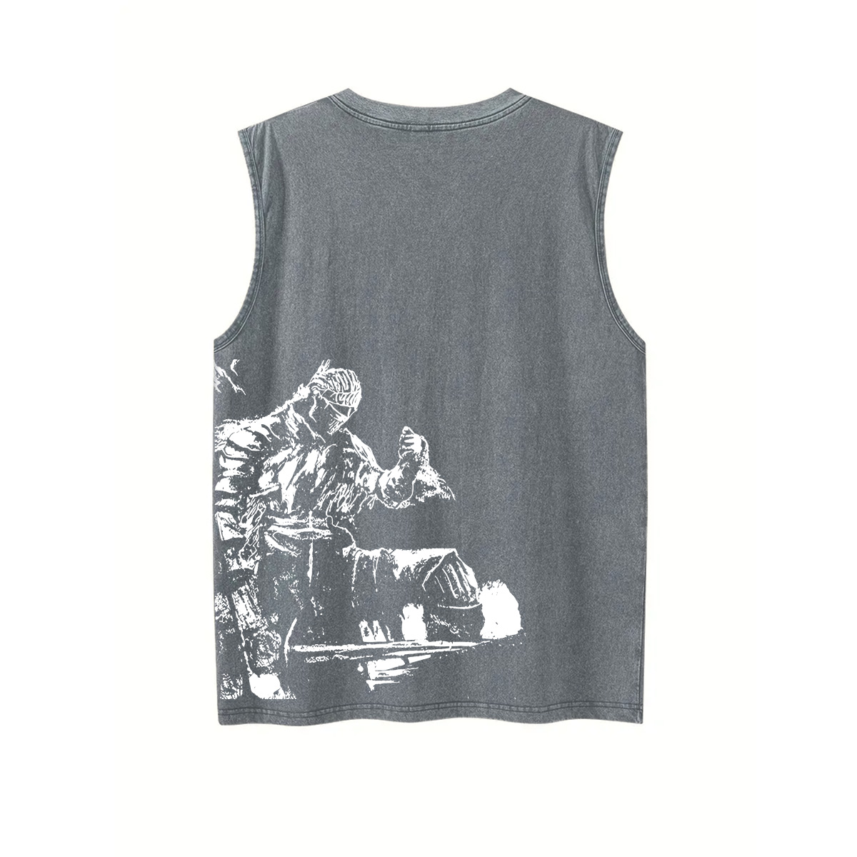 Dark Souls Unisex Washed Tank Top