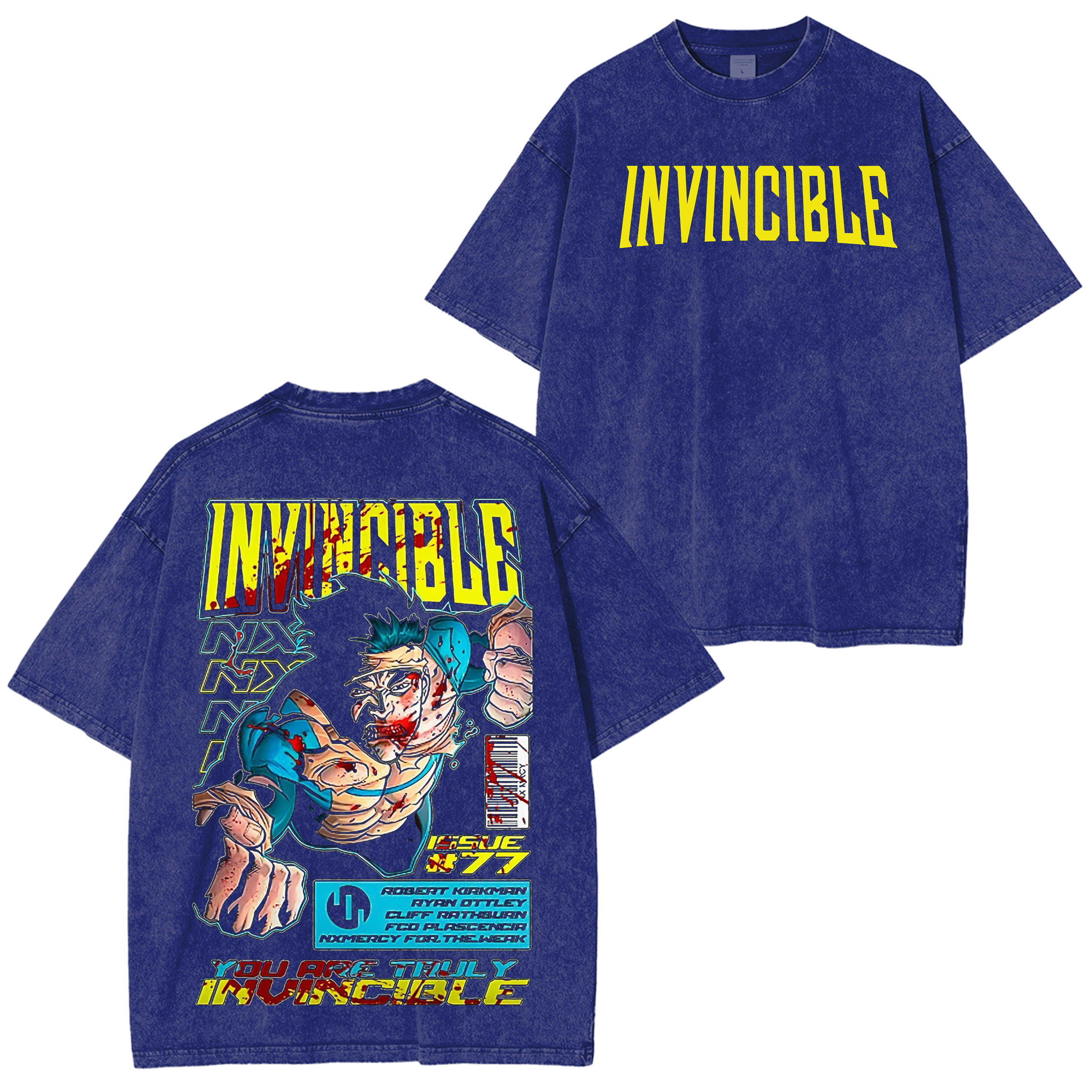Invincible Essential Comic Vintage Washed T-shirt/Crewneck/Hoodie