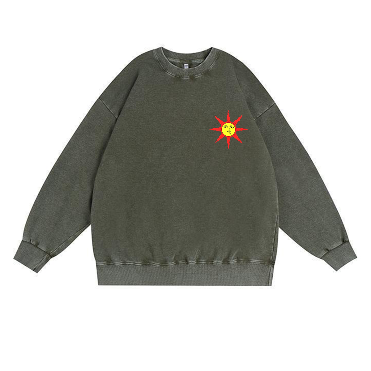Praise The Sun Unisex Washed Sweatshirts
