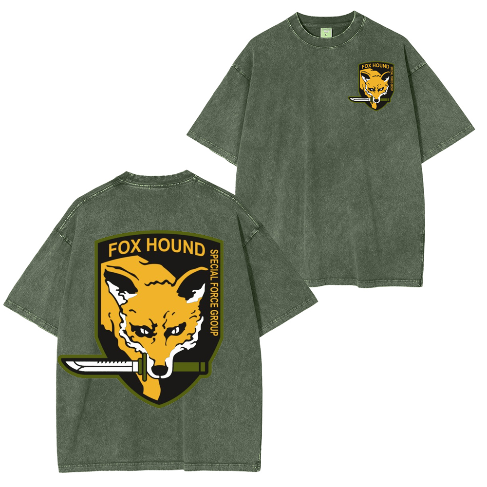 Metal Gear Solid Unisex Washed T-Shirt