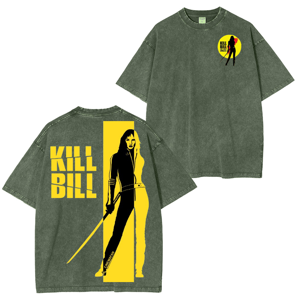 Kill BilI Unisex Washed T-Shirt