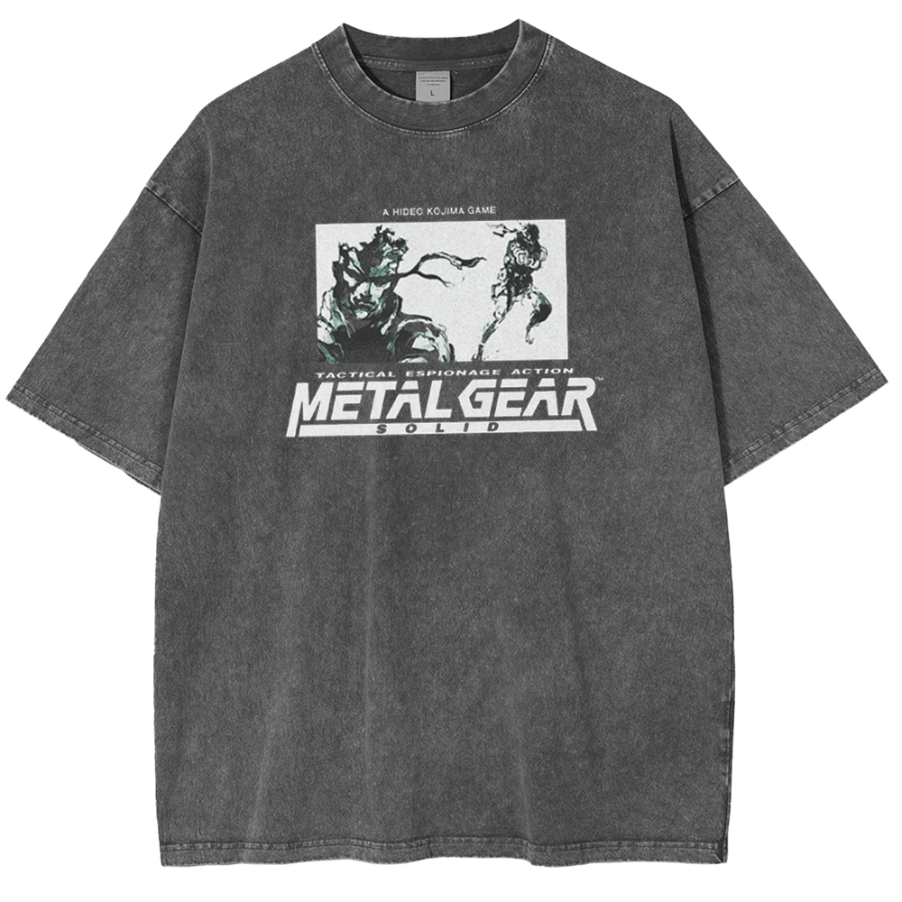 Metal Gear Solid Unisex Washed T-Shirt